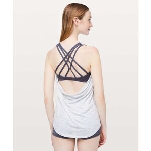 Lululemon athletica Gray and Black Tank Top - Slay the Studio